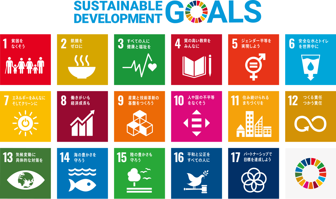 ポスター：SDGsポスター（17のアイコン 日本語版）